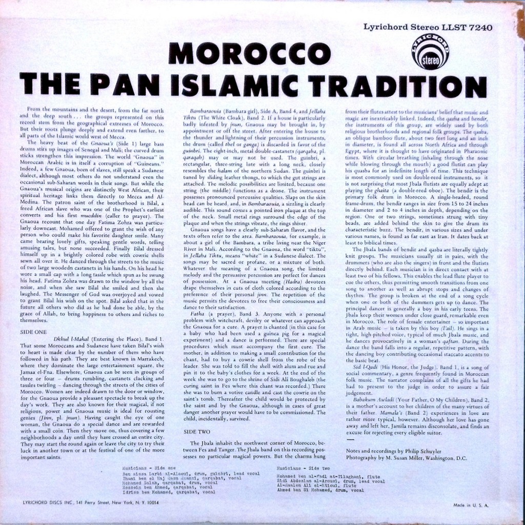 Morocco - The Pan Islamic Tradition