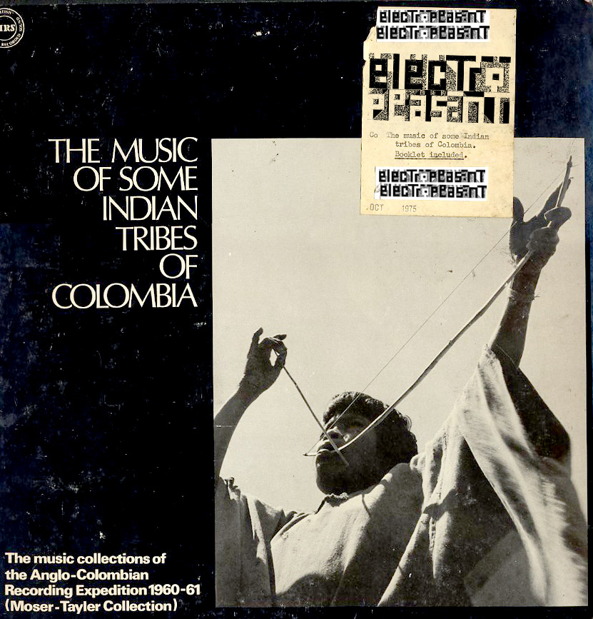The Music of Some Indian Tribes of Colombia - cover